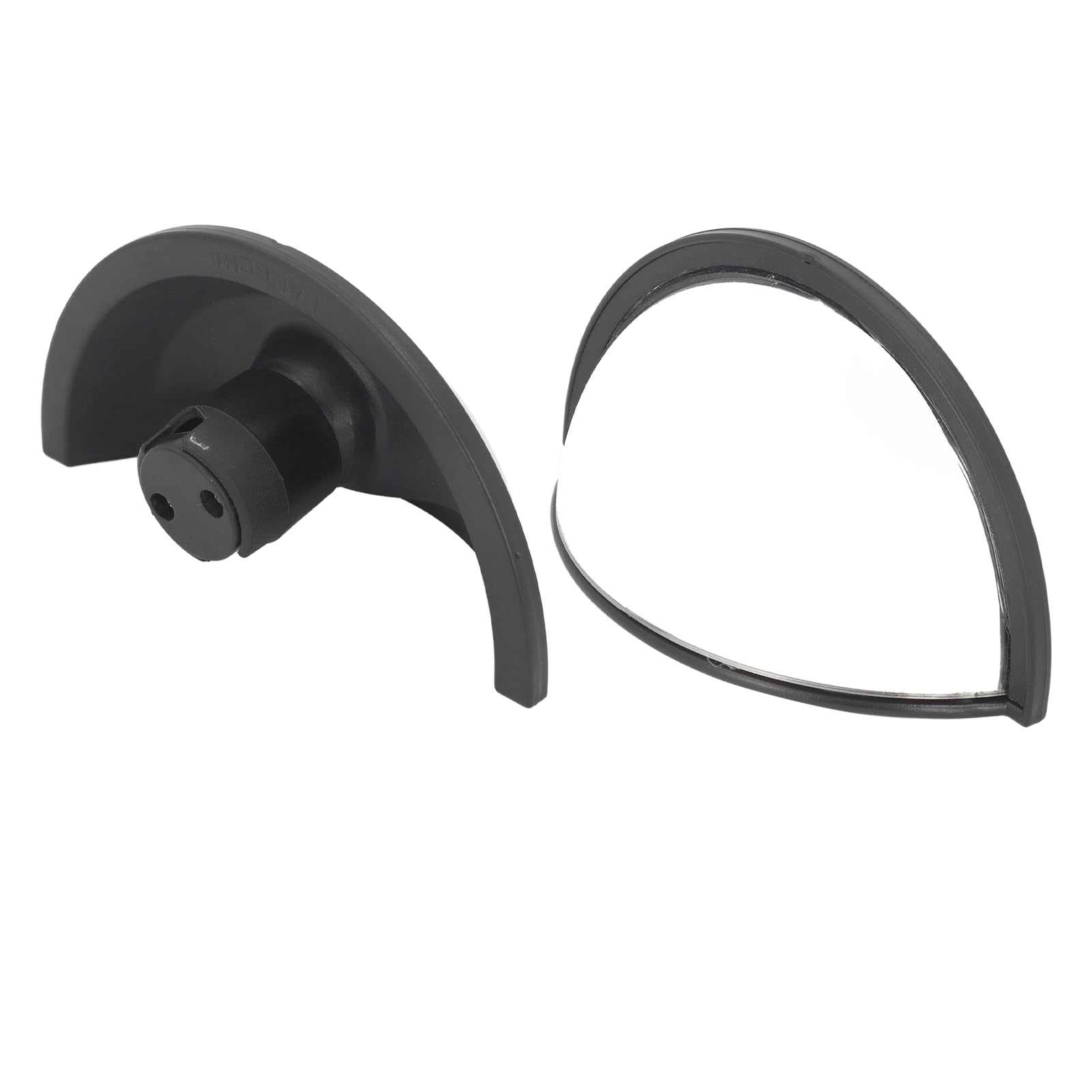Specchio Retrovisore del Carrello Elevatore Angolare Largo Angolo Largo Semicircolare Convesso Sostituzione Posteriore Regolabile Sostituzione, Semicircolare, Vetro HD Grande
