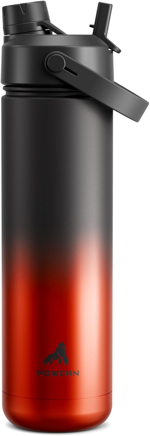 LXURY Bouteille D'eau Plate Mince,Porte-Monnaie Gourde - 530 ML Anti-Fuite, Format Papier A5, Tasse D'eau Froide D'été Pour L'école, Le Camping