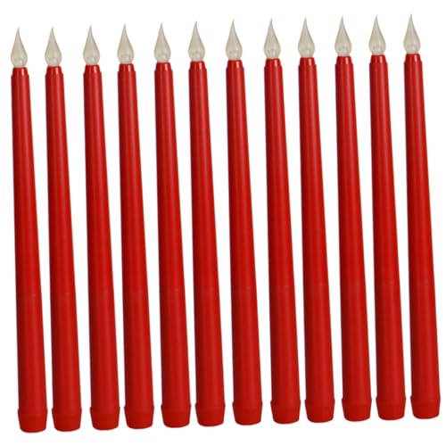 Velas eléctricas de batería sin llama decorativas para crear ambiente acogedor en cenas y el hogar