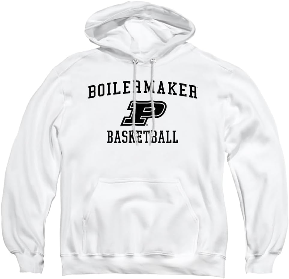 Purdue University Official Basketball Unisex Adult Pull-Over Hoodie