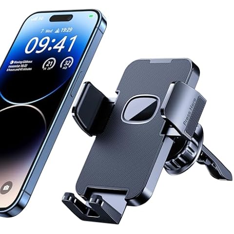 FESIYOYE Car Phone Holder Phone Holders for Your Car Air Vent Phone Mount Universal Automotive Accessories Car Mount Cradles Fit for iPhone Android Smartphones Cover