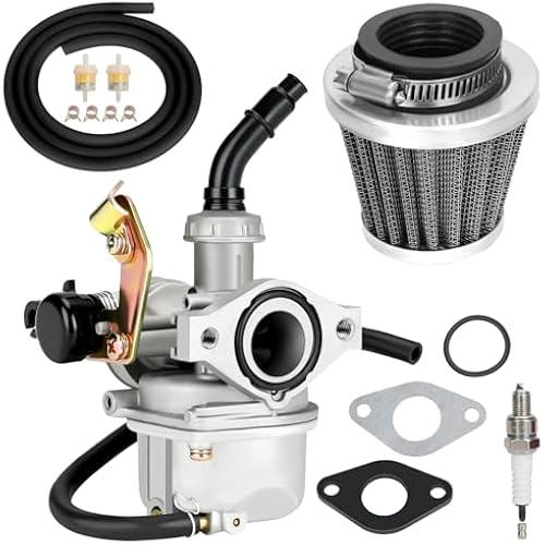 YOXUFA PZ19 19mm Carburetor Carb Cable Choke for Kayo 70 Fox Sunl Roketa TaoTao Kazuma Loncin Kandi Baja SSR 50 90 110 125cc ATV Quad 4 Wheeler Pit Dirt Bike Go Kart Cart Moped Parts