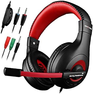 Gaming Headset,DLAND 3.5mm Wired Bass Stereo Noise Isolation Gaming Headphones for Online Gaming