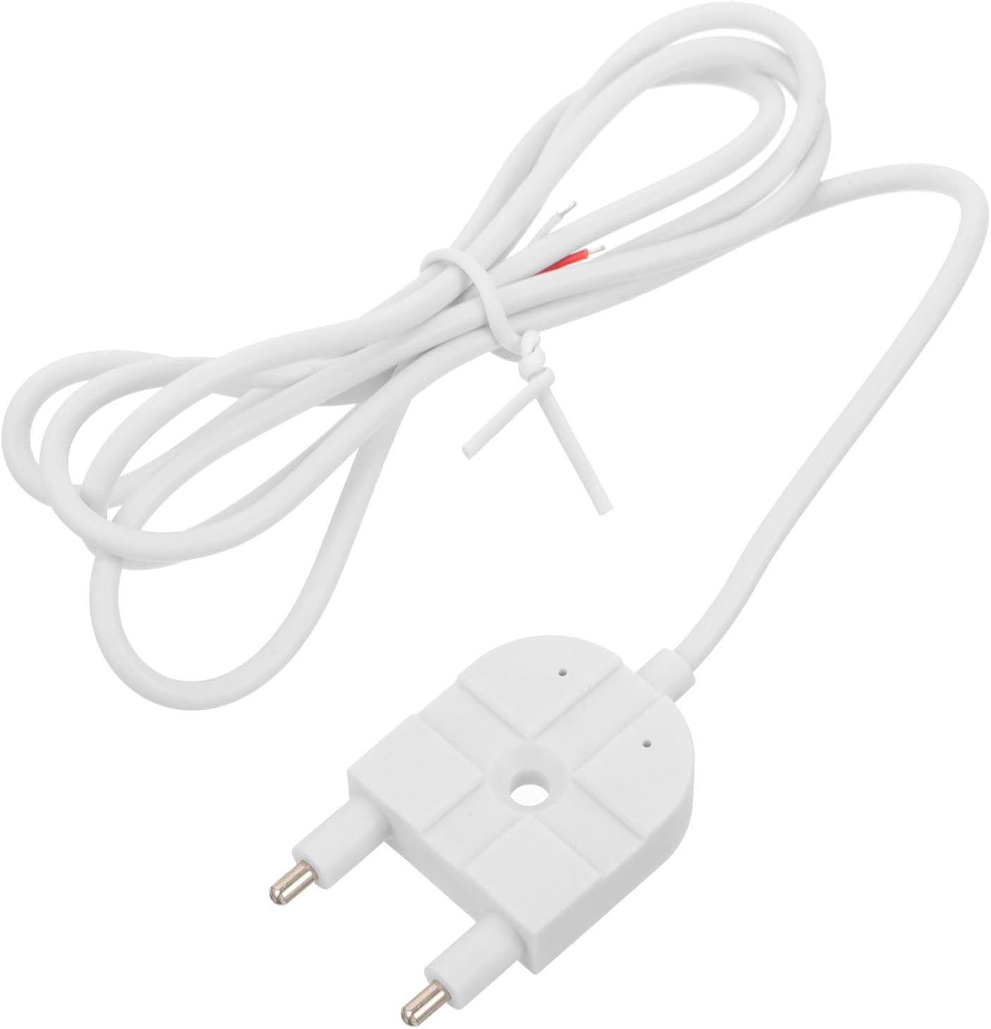 Accurate and Reliable Water Leak Detector Probe with Plastic Housing White Water Sensor Tool for Business and Appliances with Cable