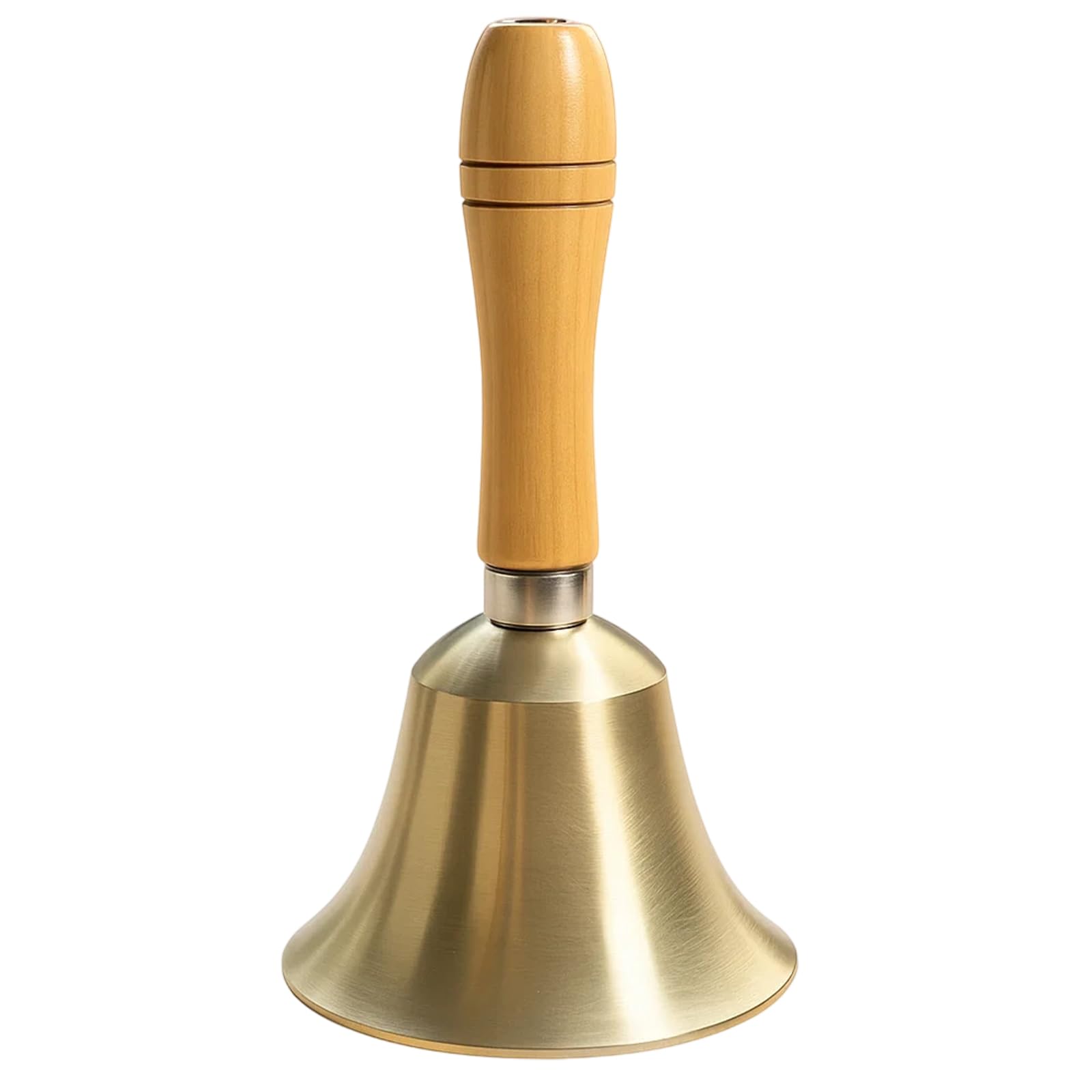 GYTFOG Hand Bell, Bell with Wood Handle, Hand Bells, Metal Hand Bells