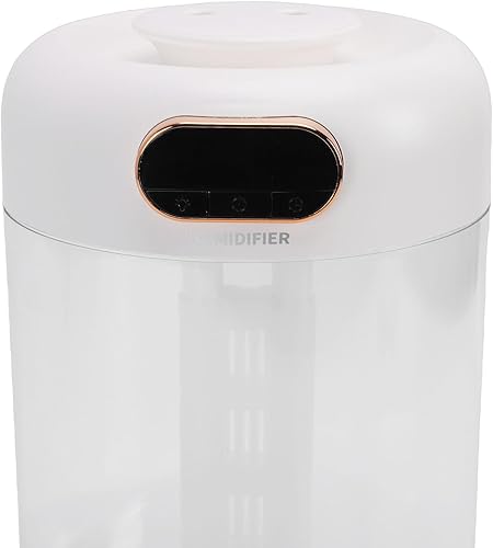Miniatura 9 de Diydeg Double Spray Air Humidifier for Bedroom, 3L Quiet Cool Mist Humidifier with Night Light, 28 Hours Continuous Running, USB Digital Display