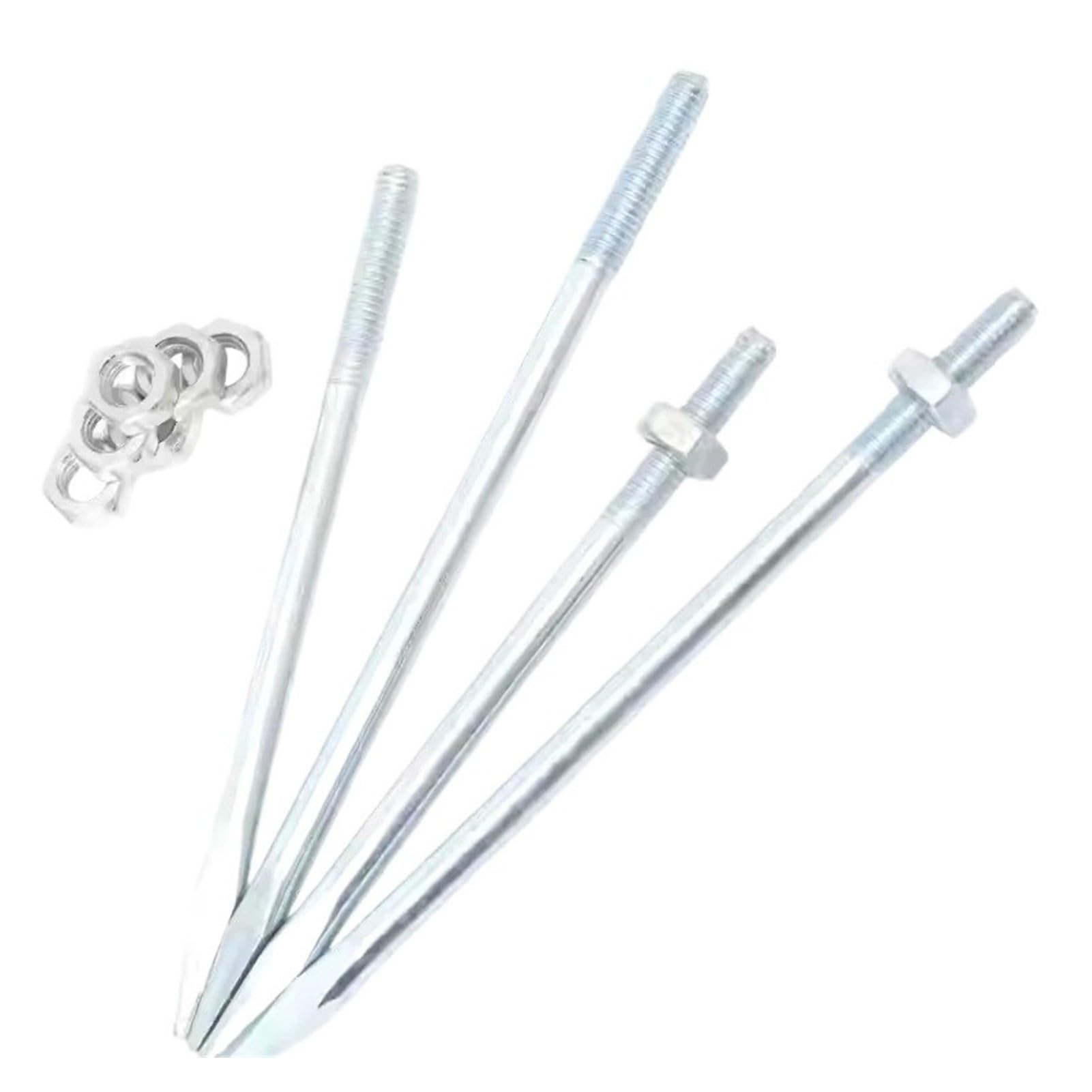 Kit Chiodi Fascette Tubo Acciaio