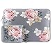 MOSISO Laptop Sleeve Bag Compatible with 2019 MacBook Pro 16 inch Touch Bar A2141, 15-15.6 inch MacBook Pro Retina 2012-2015, Notebook, Water Repellent Neoprene Cover with Small Case, Gray Rose