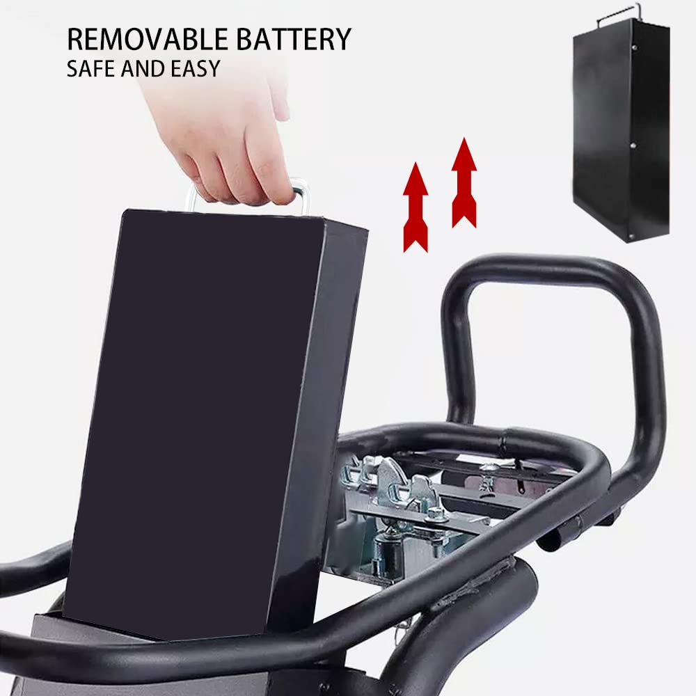 Removable battery installation