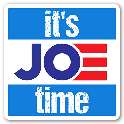 Crafted-Brand Joe Biden Sticker  Removable Vinyl Decal for President Joe Biden and Kamala Harris with an Anti-Trump Twist (3 X 3 Inch)