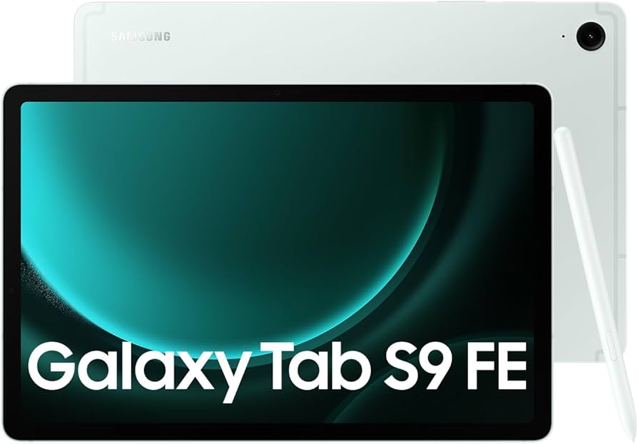Samsung Galaxy Tab S9 FE シルバー Sペン付き ミント Samsung Tablet Android Galaxy Tab S9 FE WiFi, 6 GB | 128 GB, S Pen