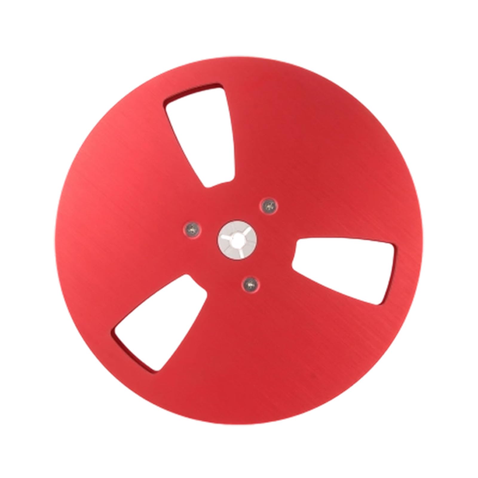 Tsophreniq Engineered 7Inch Aluminum Empty Tape Reel for Open Reel Tapes Decks Ensures and Reliability Use Aluminum for Tape Machines