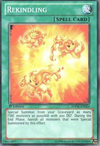 YU-GI-OH! - Reavivando (SDOK-EN024) - Baraja de Estructura: Embestida de los Reyes del Fuego - 1ª Edición - Común disponible en Yaxa Guatemala