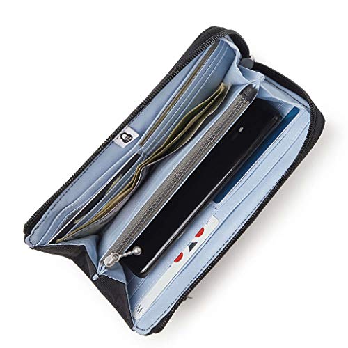 Baggallini Womens Zip Around Travel Accessory Travel Wallet, Navy, One Size Us #TOP4