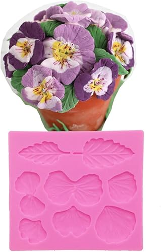 Vista 52 de Molde de jabón de silicona con forma de flor de rosa 3D en 3D, molde de pastel de chocolate, hecho a mano, decoración de fondant, herramientas