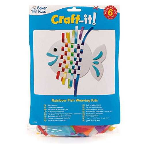 Baker Ross Kit da Intreccio con Pesciolini