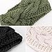 DRESHOW Winter Knit Chunky Headbands for Women Crochet Turban Knitted Ear Warmer Fashion Head Wrap Winter Accessories 6 Pack