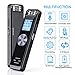 32GB Digital Voice Recorder, ADOKEY Audio Sound Recorder Portable MP3 Recorder Dictaphone for Meeting Lecture Rechargeable Recording Device Voice Activated Recorder with Playback for Interview