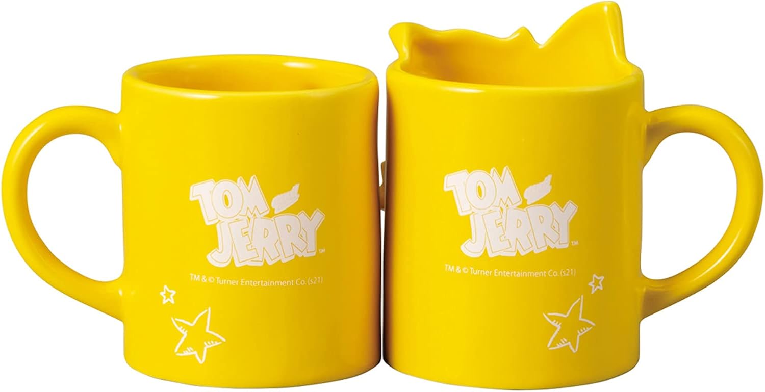 Sunart SAN3578 Tom and Jerry Pair Mug, 10.1 fl oz (300 ml)