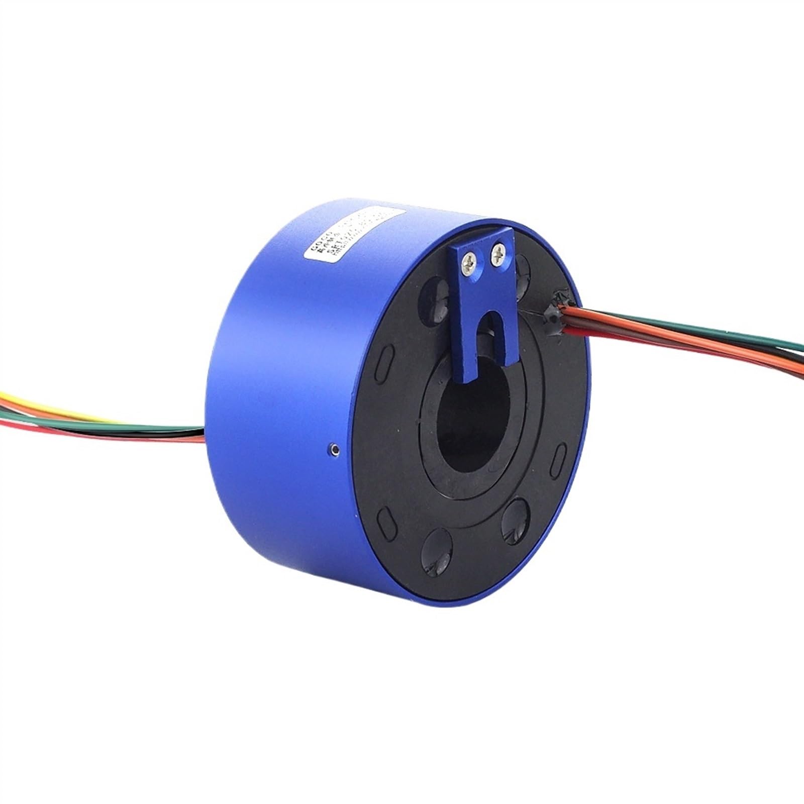 Pierścienie ślizgowe Pierścień ślizgowy z otworem przelotowym 25,4 mm 6 obwodu 10 A elektryczny pierścień pierścień kolektora pierścień przewodzący elektryczny