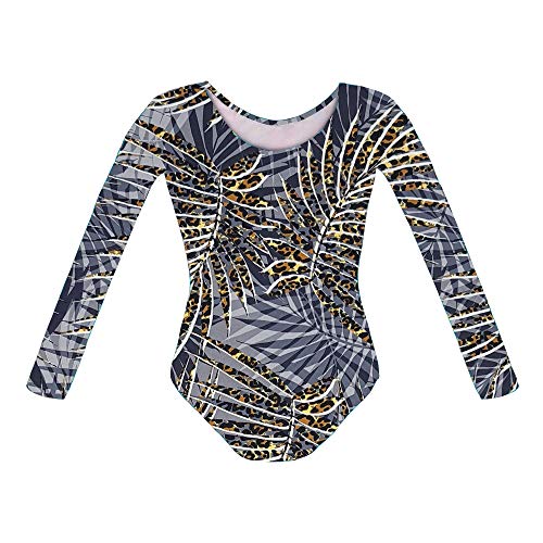 Body Menina Infantil Proteção Solar Manga Longa Praia Piscina Natação (Estampado, 12)