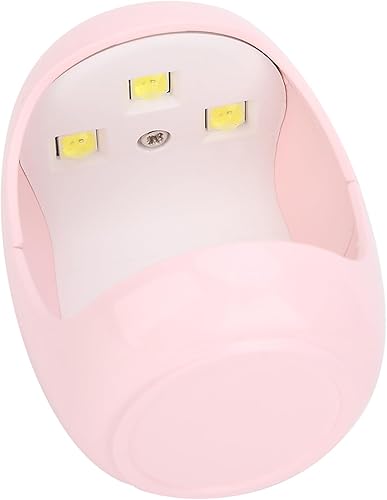 Miniatura 5 de Mini secador de uñas LED USB, lámpara secadora de esmalte de uñas de gel, temporizador múltiple de secado rápido, máquina portátil de curado de uñas