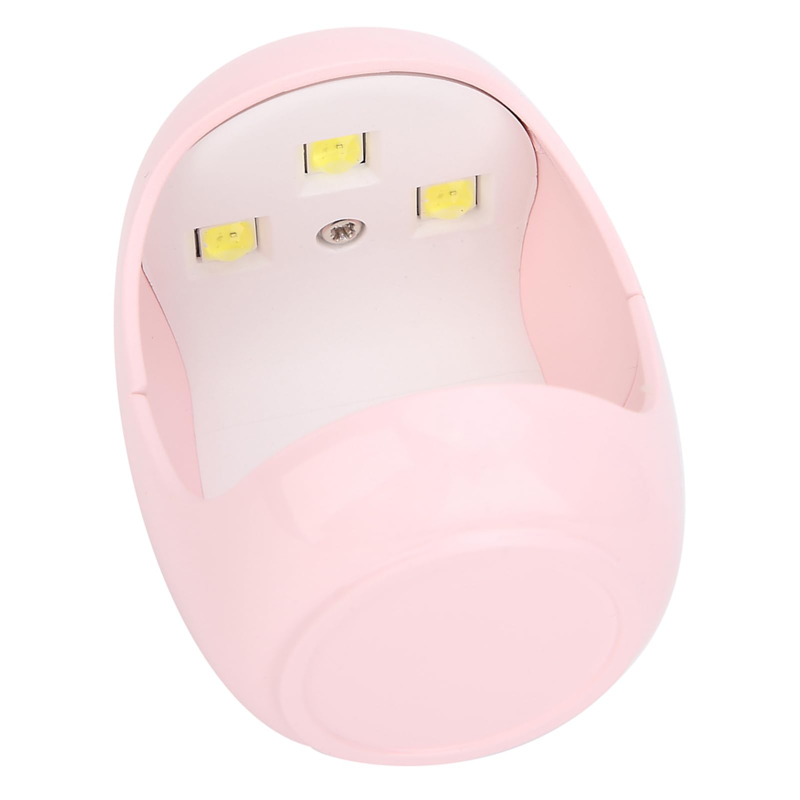 BTSEURY Mini LED Nail Lamp,USB Rechargeable Nail Dryer Portable Single Finger Portable Nail Art Gel Polish Dryer LED Fast Curing Lamp for Salon Home Outdoor ()