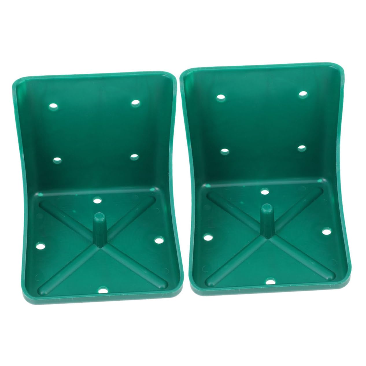 BESPORTBLE 2pcs Deer Salt Block Salt for Cattle Sheep Livestock Feeder Box Easy Cleaning Mineral Feeder
