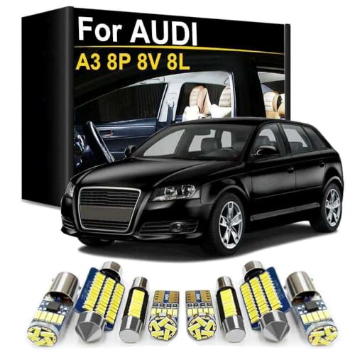LED�C���e���A���C�g�L�b�g�AAudi A3 S3 8P 8V 8L 1996-2004 2005 2006 2007 2008 2009 2010 2011 2012 2013 2014 2015-2022�p