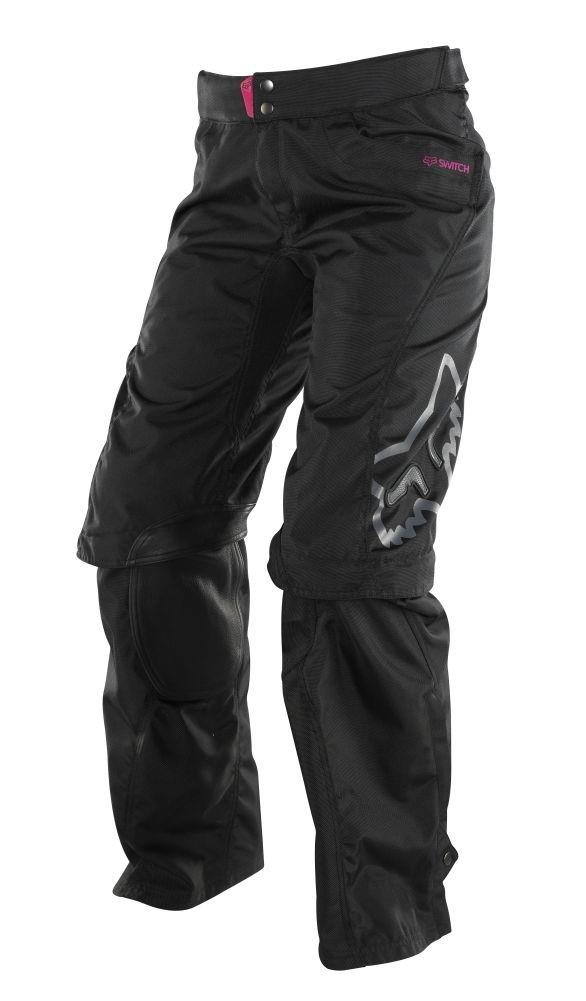 Fox Racing Switch Rival Women's Off-Road/Dirt Bike Motorcycle Pants - Black/Pink/Size 11/12