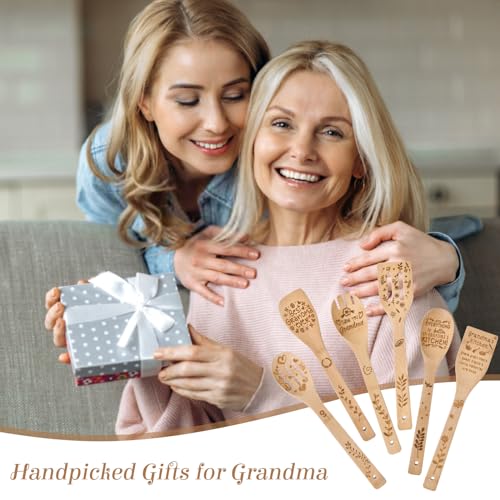 Mothers-Day-Mom-Gifts-for-Grandma-from-Granddaughter-Grandson-Wooden-Cooking-Spoons-Set-Mothers-ChristmasBirthday-Anniversary-Kitchen-Cooking-Presents-Ideas