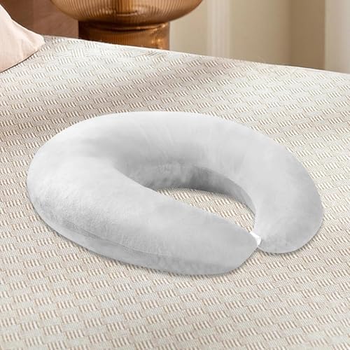 Coussin dos en U pour lecture et travail sur canapé ou dans le lit - 4