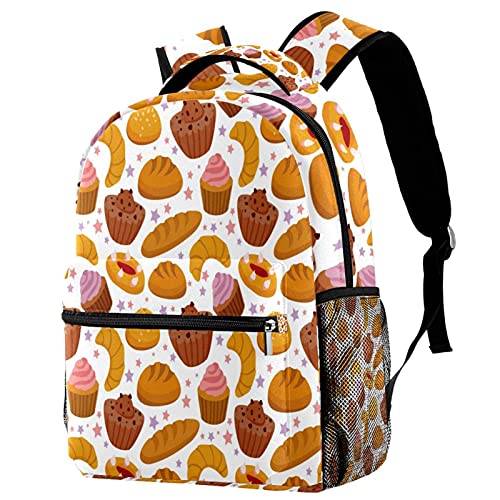 Sac à dos femme grande capacité multicolore avec motif filet de poisson
