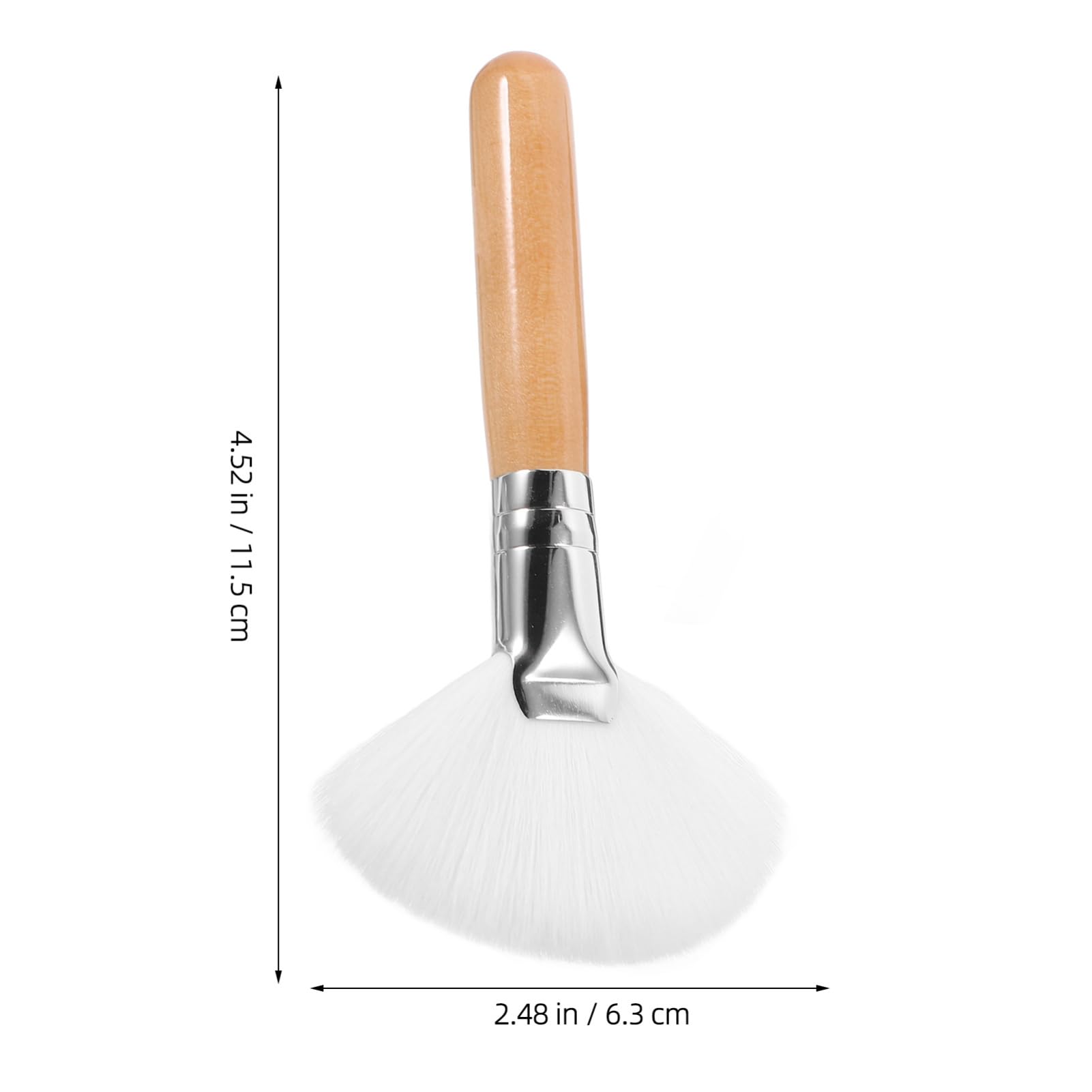 Didiseaon Loose Powder Brush Setting Brush 2 Pack for Face Blush Highlighter Esthetician