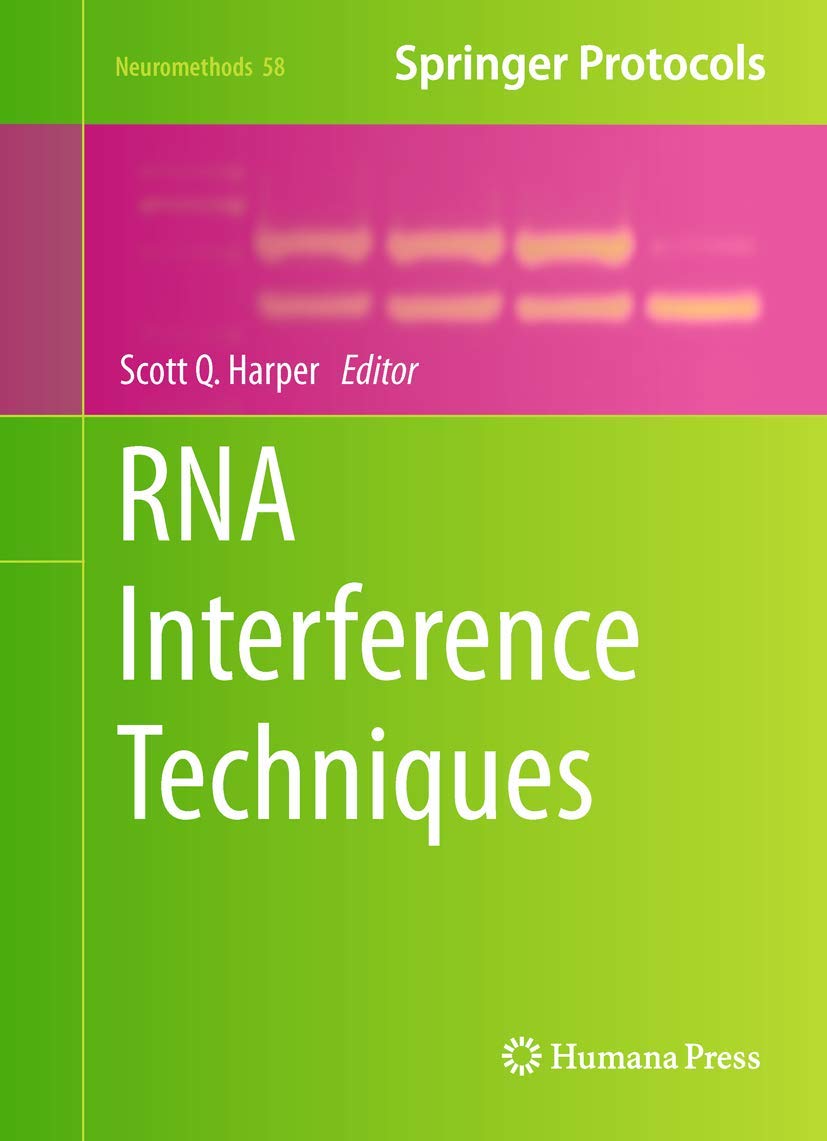 RNA Interference Techniques: 58 (Neuromethods)