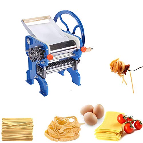Nudelmaschine Pasta-Hersteller-Maschine manuelle Nudel-Maschine Nudelschneider mit einstellbarer Stärkeeinstellungen… – Bild 3