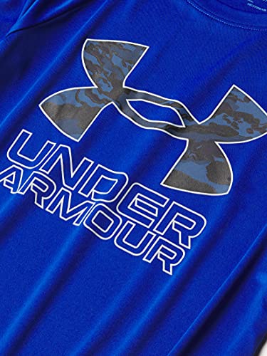 Image of Under Armour Boys' Tech Hybrid Printed Fill Short-Sleeve T-Shirt