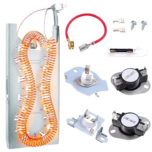 Dryer Heating Element Kit Fit for ken-more elite he3 heating element 1066002010 11067102310 11068002010 11068002011 11082822102 11082822103 11082824102 11082824103 11082826102 11082826103 11084831301