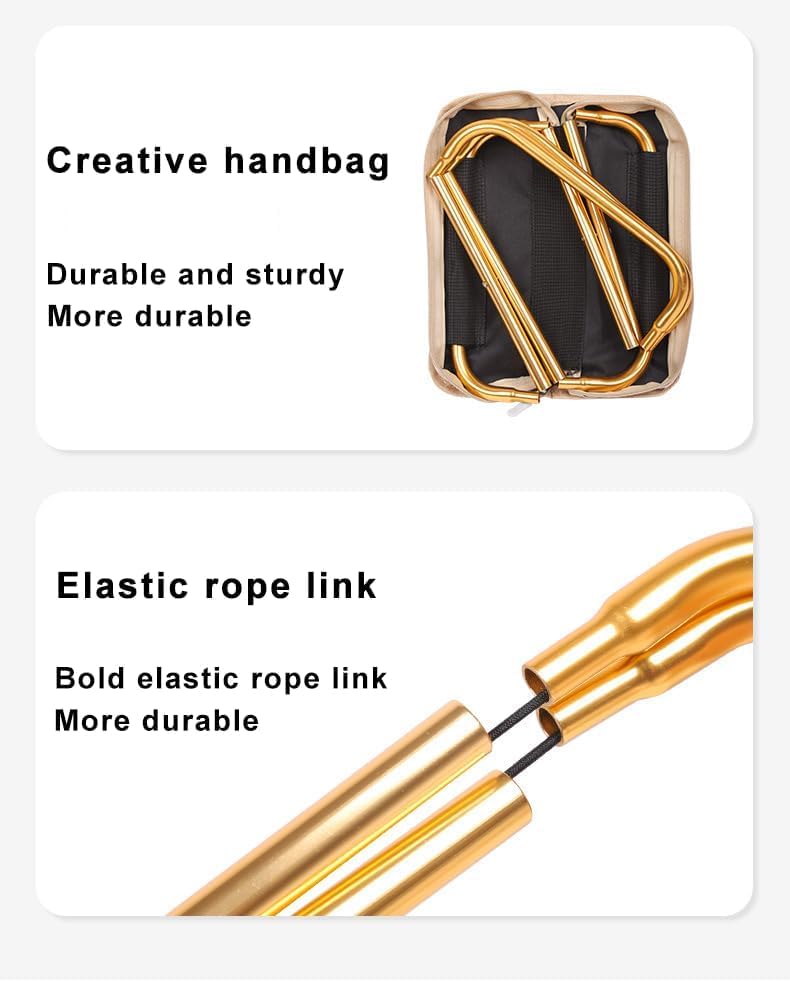 Miniatura 6 de THE LIMIT Mini taburete plegable con bolsa de transporte para viajes, senderismo, barbacoa, pesca y ocio (caqui)