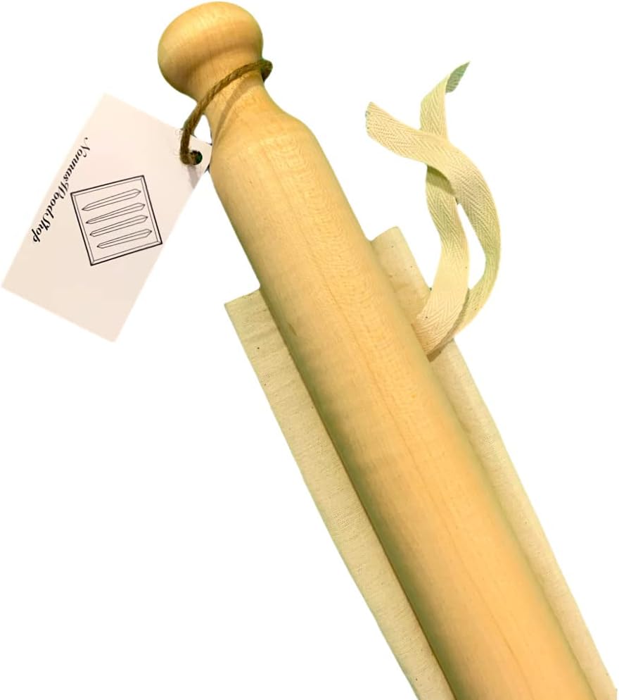 Italian Mattarello, Sicilian Slugger, Pasta Rolling Pin (24")