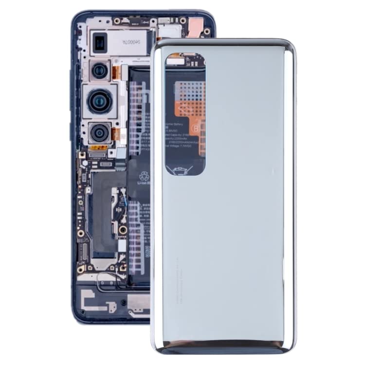 Battery Back Cover for Xiaomi Mi 10 Ultra M2007J1SC Silver