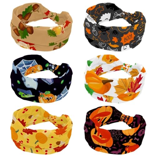 Bandeaux pour femme Happy Halloween pour yoga et sport