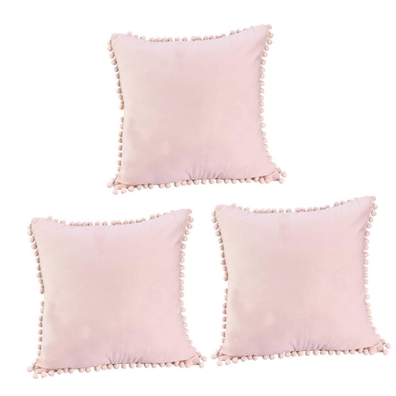 Taies d'oreiller carrées en peluche pour décorer le canapé du salon