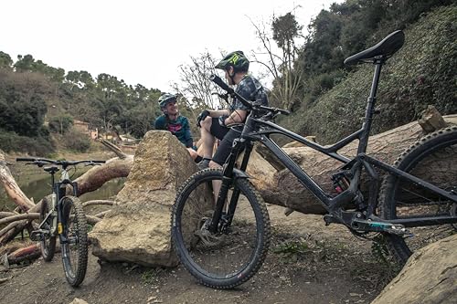 Ergon – GA3 Fahrradgriff | Ergonomisch mit Mini-Wing | MTB, All Mountain, Trail | Regular | Large | Schwarz