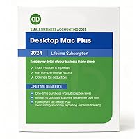 Quick-Book Desktop Mac Plus 2024 Retail Box – Lifetime License, 3 Users