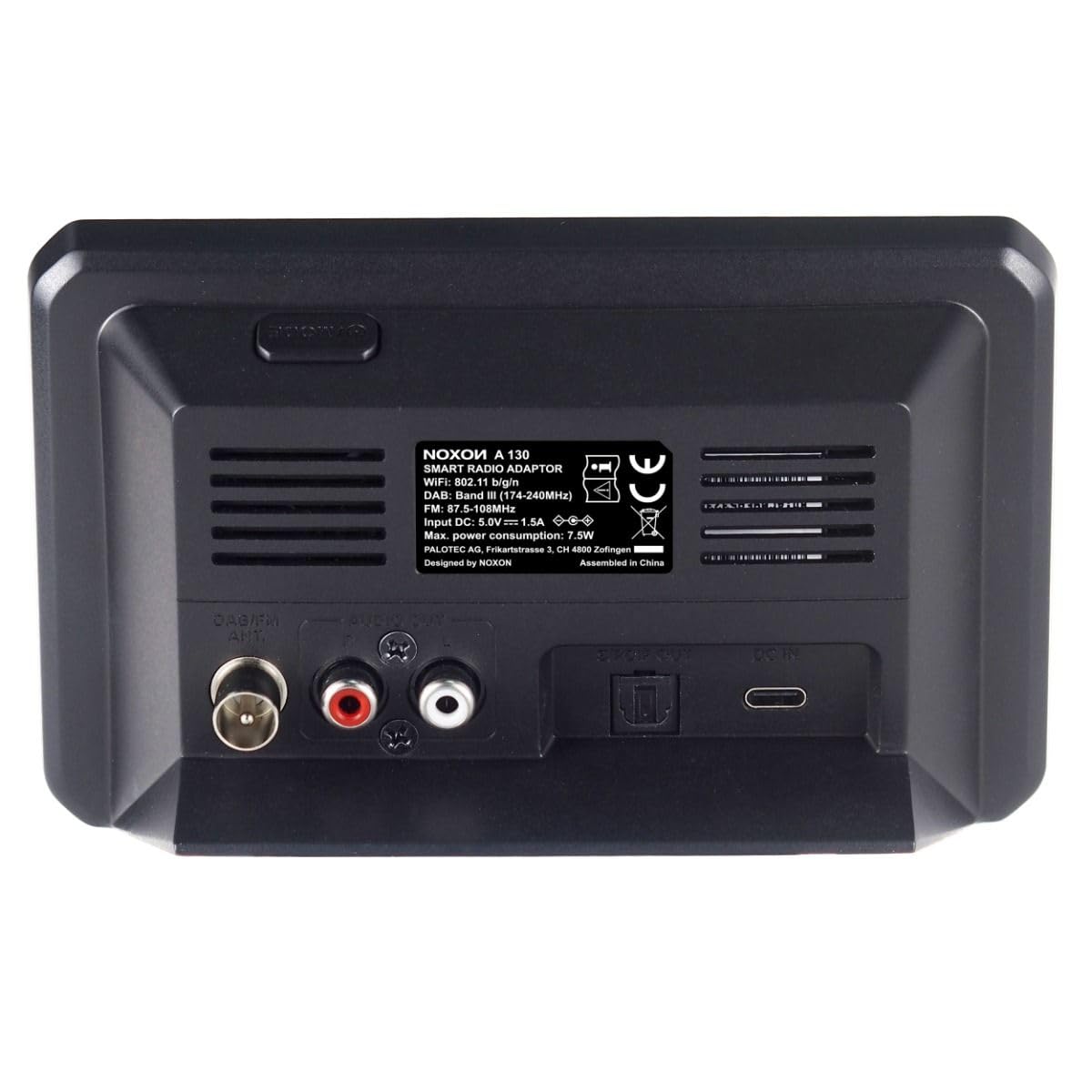 Noxon A 130 Noir - Adaptateur audio, DAB+/FM et Radio Internet