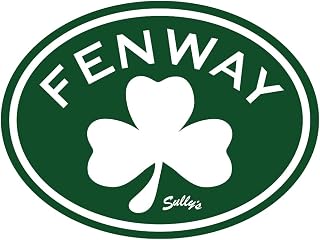 Fenway Shamrock Oval Vinyl Sticker