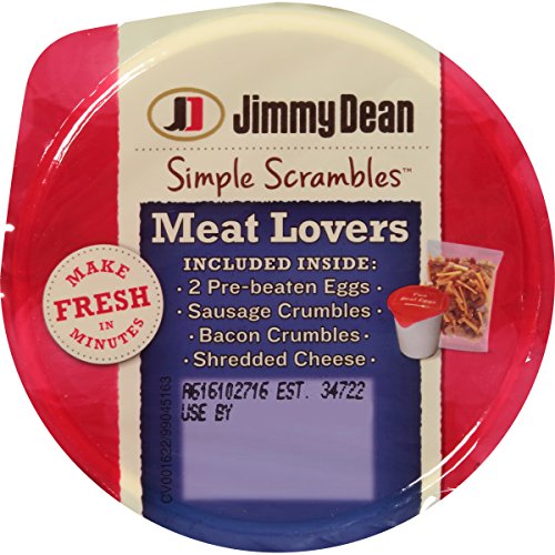 Jimmy Dean Simple Scrambles Meat Lovers, 5.35 Oz. #TOP4