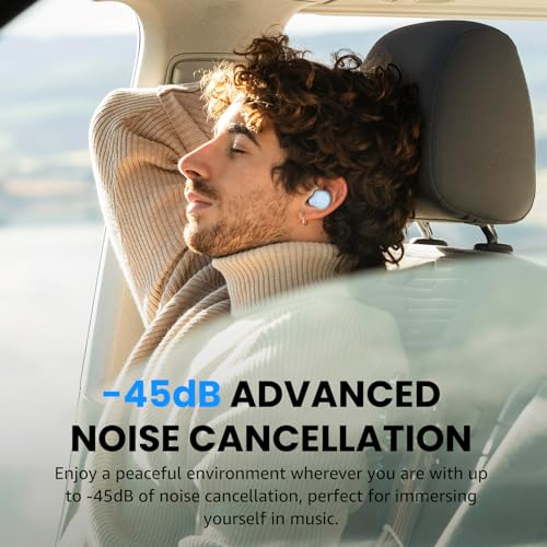 TOZO NC9 Hybrid Active Noise Cancelling Wireless Earbuds with A1 Earbuds - Thumbnail 4
