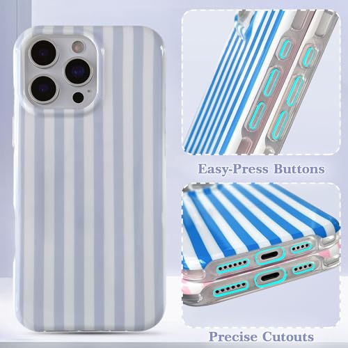 Coque iPhone 14 Pro Max MagSafe抗震防摔轻薄灰色条纹手机壳
